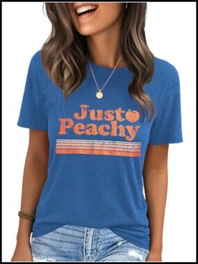 Womens Graphic Tee Short Sleeve Tri-Blend Crew Neck Vintage Casual Summer Top